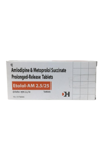 Etolol AM 25/2.5 Tablet